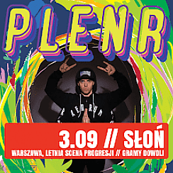 Bilety na koncert PLENR  - SŁOŃ w Warszawie - 03-09-2021