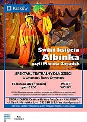 Bilety na spektakl "Świat księcia Albinka, czyli Planeta Zagadek" - Kraków - 19-06-2021
