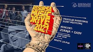 Bilety na koncert Resursa Music Drive Zgraja + Gady w Radomiu - 16-07-2021