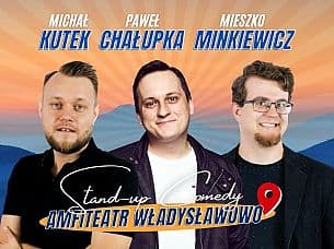 Bilety na koncert Stand-up: Michał Kutek, Paweł Chałupka, Mieszko Minkiewicz - Władysławowo | Michał Kutek, Paweł Chałupka, Mieszko Minkiewicz - 23-07-2021