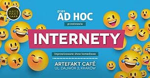 Bilety na kabaret Grupa AD HOC - AD HOC w Artefakcie - Internety w Krakowie - 19-07-2021