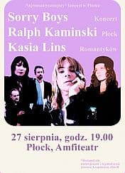 Bilety na koncert Ralph Kaminski, Kasia Lins, Sorry Boys - Płock Romantyków - Ralph Kaminski, Kasia Lins, Sorry Boys - 27-08-2021