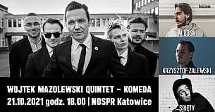 Bilety na koncert Wojtek Mazolewski Quintet / MIUOSH / Krzysztof Zalewski / Spięty - Komeda w Katowicach - 21-10-2021