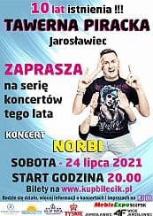 Bilety na koncert Norbi w Jarosławcu! - 24-07-2021
