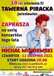 Bilety na koncert Michał Wiśniewski Akustycznie I - Michał Wiśniewski w Tawernie Pirackiej! w Jarosławcu - 12-08-2021