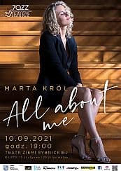 Bilety na koncert Jazz w Teatrze: Marta Król - "All About Me" w Rybniku - 10-09-2021