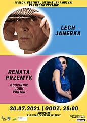Bilety na Lech Janerka / Renata Przemyk - gościnnie John Porter - IV Ełcki Festiwal Literatury i Muzyki "Ełk Będzie Czytane"