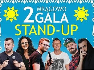 Bilety na koncert Gala Stand-up Mrągowo - SZULOWSKI / GIZA / PIASECKA / BENDLER / KRAJEWSKI / LEJA / BRUDZEWSKI / MOZIL / JAKSA - 21-08-2021