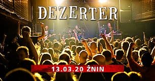Bilety na koncert DEZERTER w Żninie - 25-09-2021