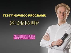 Bilety na koncert Testy nowego programu Marcin Zbigniew Wojciech STAND-UP - 28-07-2021