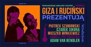 Bilety na kabaret Abelard Giza &amp; Kacper Ruciński - Abelard Giza i Kacper Ruciński prezentują... w Warszawie - 09-09-2021