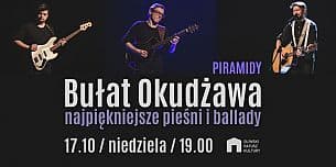 Bilety na koncert Bułat Okudżawa - najpiękniejsze pieśni i ballady - Modlitwa, Wybaczcie piechocie, Niebieski balonik, Puszkin i inne najbardziej znane pieśni w Gdańsku - 17-10-2021