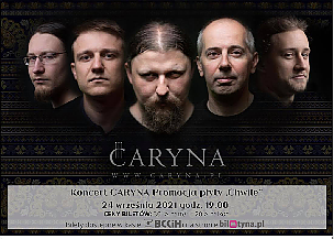 Bilety na koncert CARYNA - koncert promujący płytę "Chwile" w Opocznie - 18-09-2021