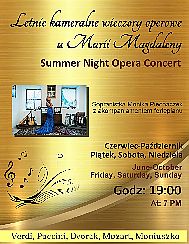 Bilety na koncert Summer Night Opera Concert - Letnie kameralne wieczory operowe we Wrocławiu - 07-08-2021