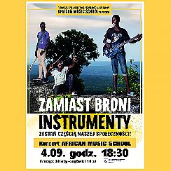 Bilety na koncert African Music School - "Instrumenty zamiast broni" w Kielcach - 04-09-2021