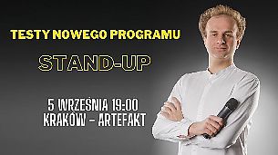 Bilety na koncert Marcin Zbigniew Wojciech STAND-UP testy nowego programu - 05-09-2021