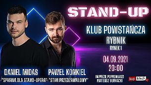 Bilety na koncert Stand-up - Paweł Konkiel &amp; Daniel Midas - Stand-up Gliwice: Paweł Konkiel i Daniel Midas - 04-09-2021