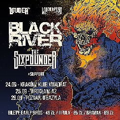 Bilety na koncert Jesień z Louder Fest, edycja klubowa - Black River, The Sixpounder + support | Poznań - 26-09-2021