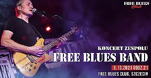 Bilety na koncert zespołu Free Blues Band w Szczecinie - 09-10-2021