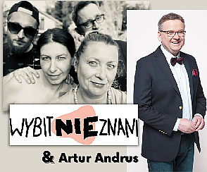 Bilety na kabaret Wybitnie Nieznani & Artur Andrus - Teatr Impro! w Warszawie - 17-11-2021
