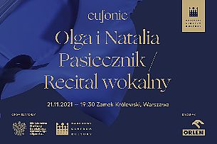 Bilety na koncert Eufonie 2021 - Olga i Natalia Pasiecznik / Recital wokalny w Warszawie - 21-11-2021