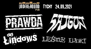 Bilety na koncert Prawda, De Łindows, Sajgon, Leśne Ludki w Tychach - 24-09-2021