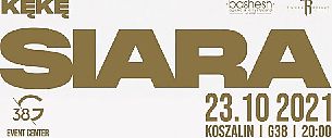 Bilety na koncert KęKę Siara Event Center G38 Koszalin - 23-10-2021