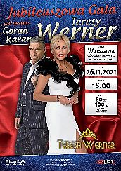 Bilety na koncert Jubileuszowa Gala Teresy Werner (Gość Goran Karan) w Warszawie - 26-11-2021