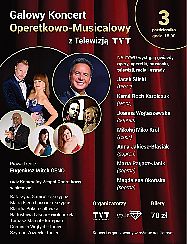 Bilety na koncert Galowy Koncert Operetkowo-Musicalowy z Telewizją TVT w Czerwionce-Leszczynach - 03-10-2021