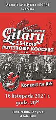 Bilety na koncert Platynowy koncert na BIS "Czerwone Gitary" w Gdańsku - 16-11-2021