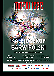 Bilety na koncert KALEJDOSKOP BARW POLSKI – PZLPiT „Mazowsze” im. T. Sygietyńskiego w Otrębusach - 17-10-2021