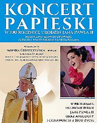 Bilety na koncert Papieski z okazji 100. urodzin św. Jana Pawła II w Żmigrodzie - 15-10-2021