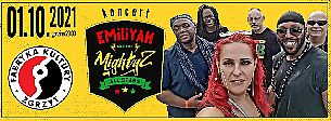 Bilety na koncert reggae - Emiliyah+MightyZ All Stars w Ciechanowie - 01-10-2021