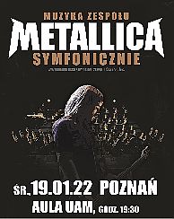 Bilety na koncert Muzyka zespołu Metallica symfonicznie - SCREAM INC. - Muzyka zespołu Metallica symfonicznie w Poznaniu - 19-01-2022