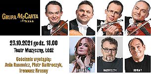 Bilety na kabaret Grupa MoCarta i Przyjaciele w Łodzi - 23-10-2021