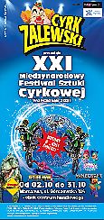 Bilety na Cyrk Zalewski - Międzynarodowy Festiwal Sztuki Cyrkowej Warszawa 2021