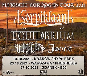 Bilety na koncert Korpiklaani + Equilibrium, Nytt Land, Jonne w Krakowie - 19-10-2021