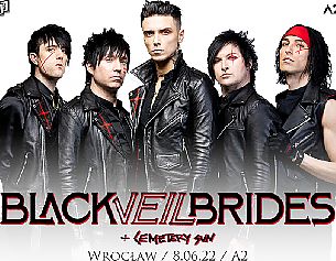 Bilety na koncert Black Veil Brides | Wrocław [ZMIANA DATY] - 08-06-2022