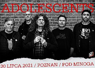 Bilety na koncert ADOLESCENTS w Poznaniu - 29-07-2022