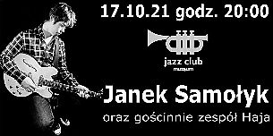Bilety na koncert Janek Samołyk i gościnnie zespół Haja w Jaworznie - 17-10-2021
