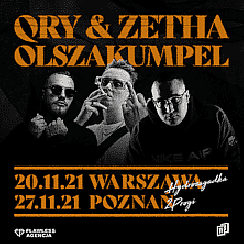 Bilety na koncert QRY + ZETHA + OLSZAKUMPEL w Poznaniu - 27-11-2021