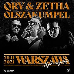 Bilety na koncert QRY + ZETHA + OLSZAKUMPEL | WARSZAWA - 20-11-2021