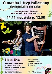 Bilety na koncert Dźwiękobajka dla dzieci "Yamanba i trzy talizmany" w Andrychowie - 14-11-2021