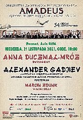 Bilety na koncert Amadeus Laureat Konkursu Chopinowskiego 21.11.21 w Poznaniu - 21-11-2021