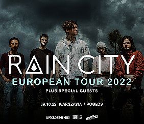 Bilety na koncert RAIN CITY (ex-Slaves) w Warszawie - 09-10-2022