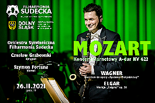 Bilety na koncert Symfoniczny WAGNER, MOZART, ELGAR w Wałbrzychu - 26-11-2021