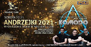 Bilety na koncert Andrzejki 2021 - Koncert Komodo  w Szczecinie - 27-11-2021