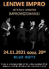 Bilety na kabaret Leniwe impro: 24. Komediowe wariacje na kolację w Poznaniu - 24-11-2021