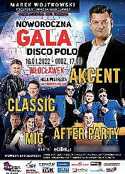 Bilety na koncert Noworoczna Gala Disco Polo - Zenek Martyniuk i Akcent, MIG, Classic, After Party we Włocławku - 11-03-2022
