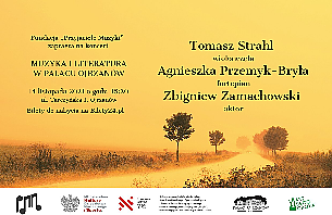 Bilety na koncert MUZYKA I LITERATURA w Ojrzanów - 14-11-2021